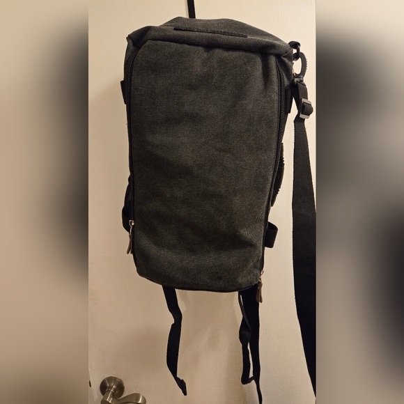 2008 Kaka Canvas Convertible Bag Backpack Duffle Laptop Luggage - Picture 4 of 16